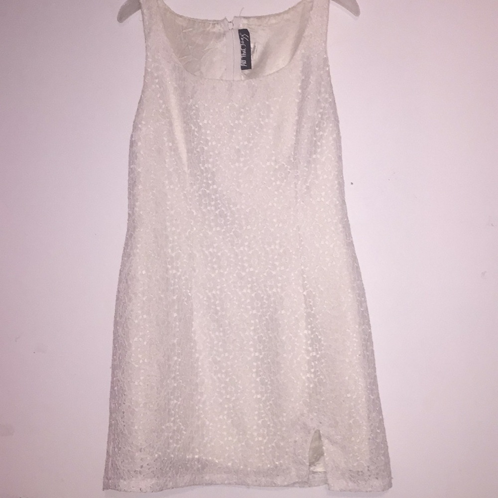 White dress